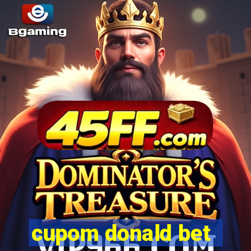 cupom donald bet